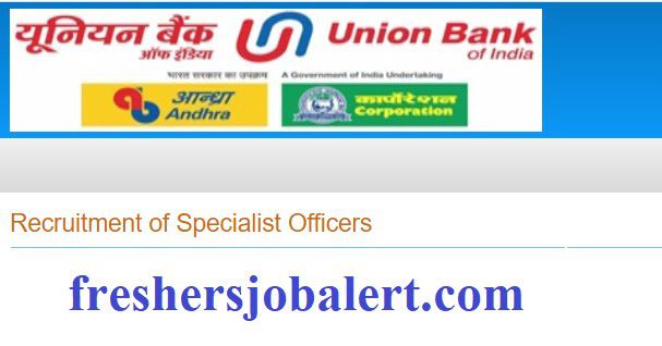 Union Bank of India Recruitment 2021