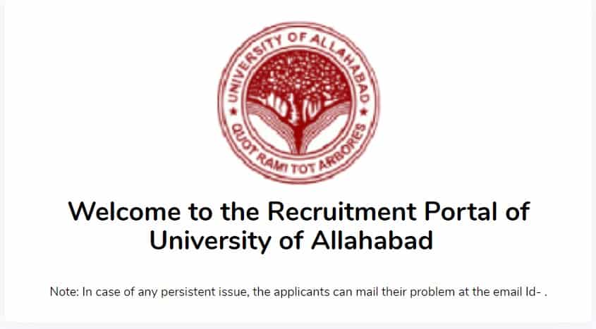 Allahabad University Non Teaching Group A & Group B Recruitment
