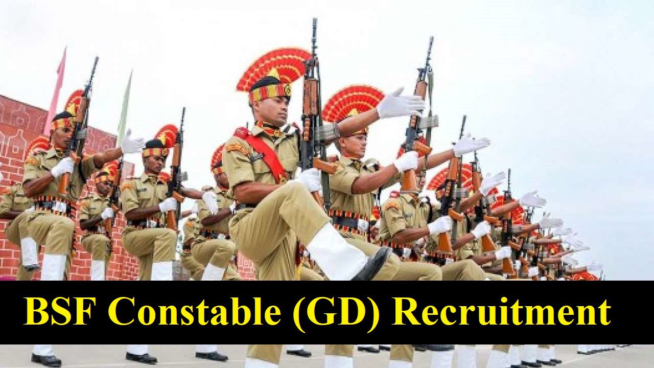 BSF Constable (GD) Recruitment