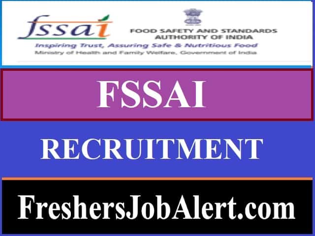FSSAI Recruitment