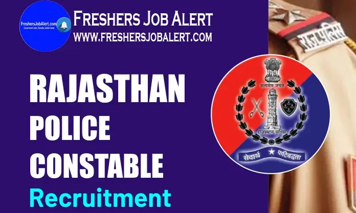 Rajasthan Police Constable Recruitment