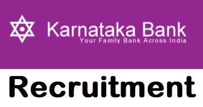 Karnataka Bank Clerk Online Form 2022