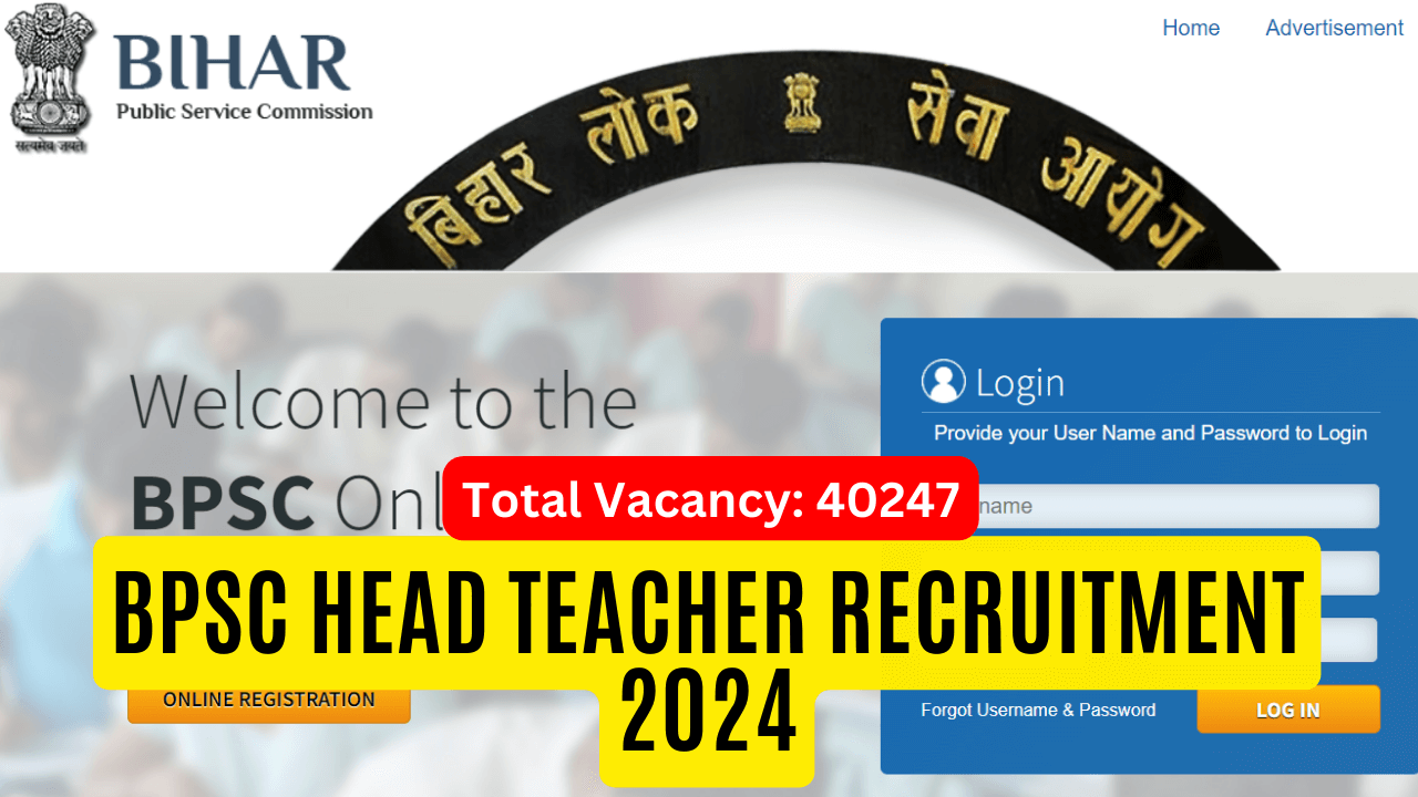 BPSC Head Teacher Recruitment