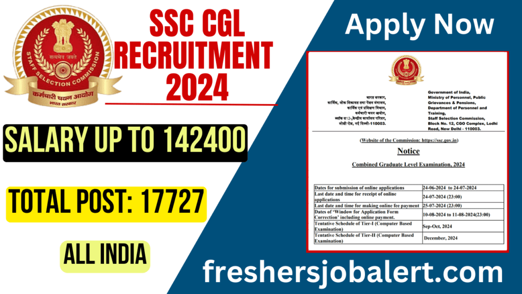 SSC CGL Recruitment 2024